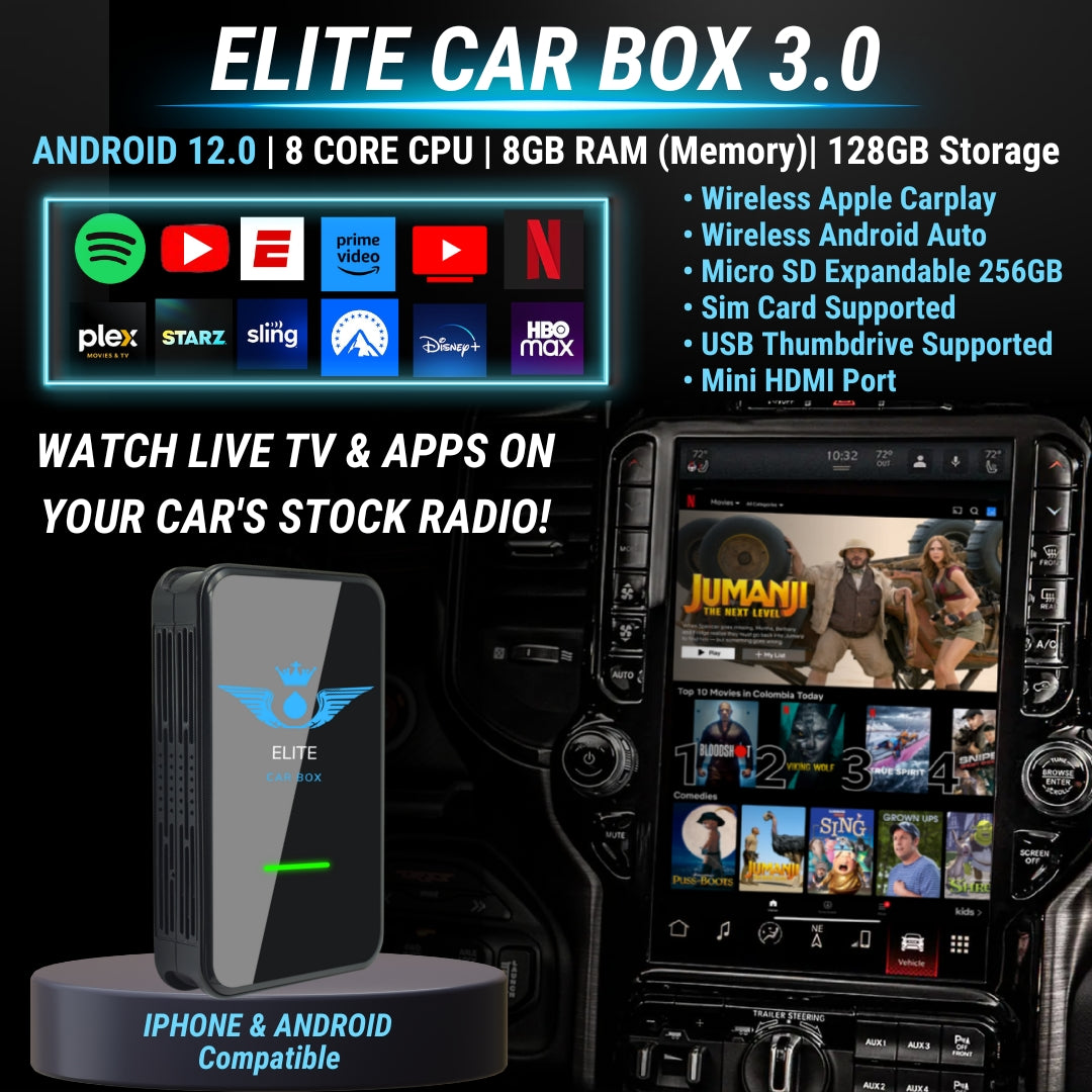 Magic box/ streaming to your car screen : r/KiaTelluride