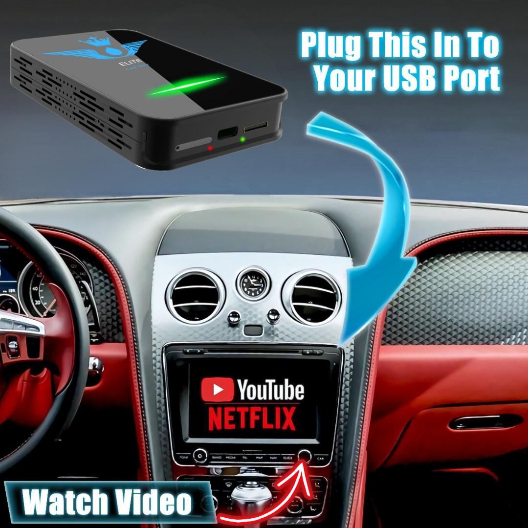 CAR BOX 3.0 Wireless Carplay / Android Auto + Streaming