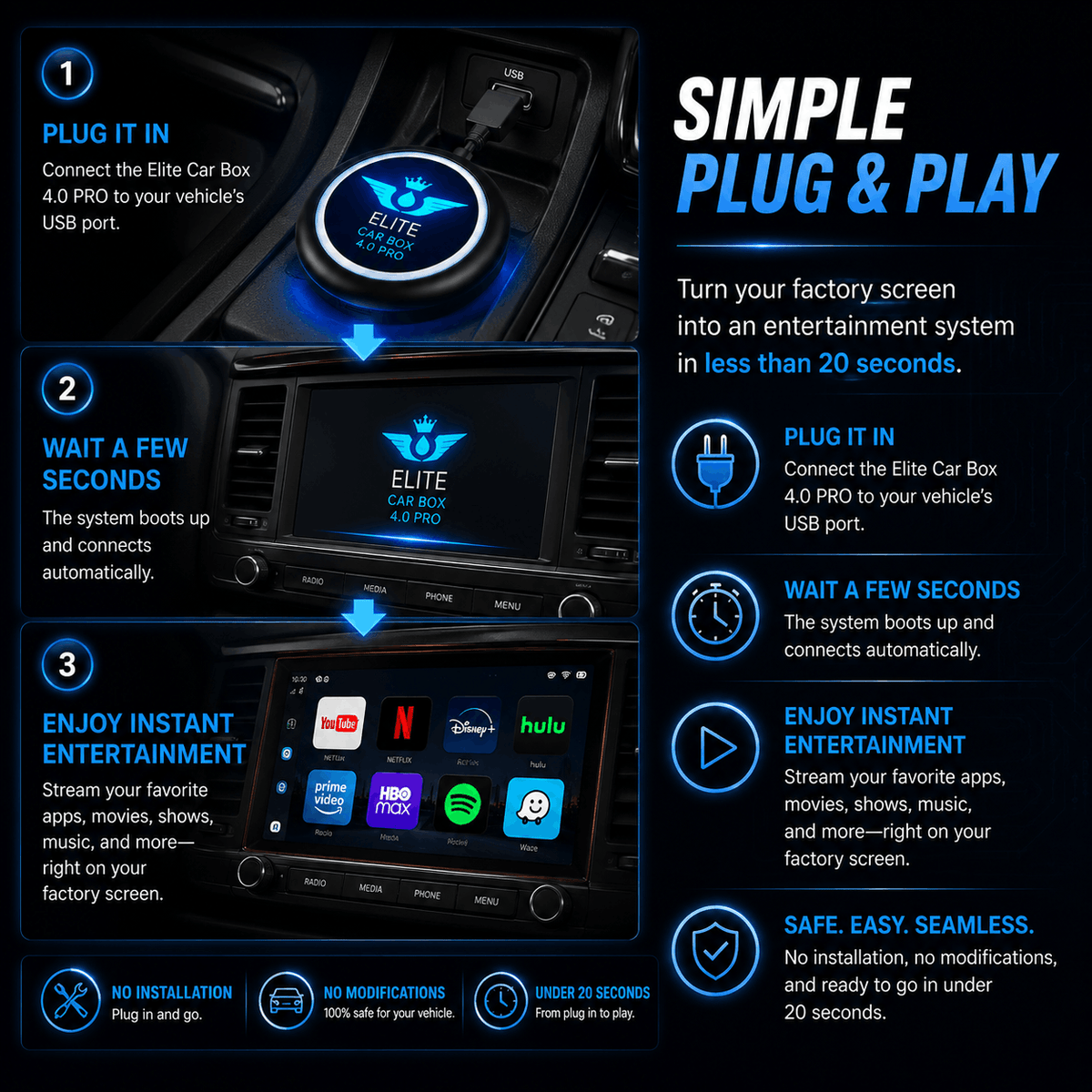 Stream To Your Car Media Player