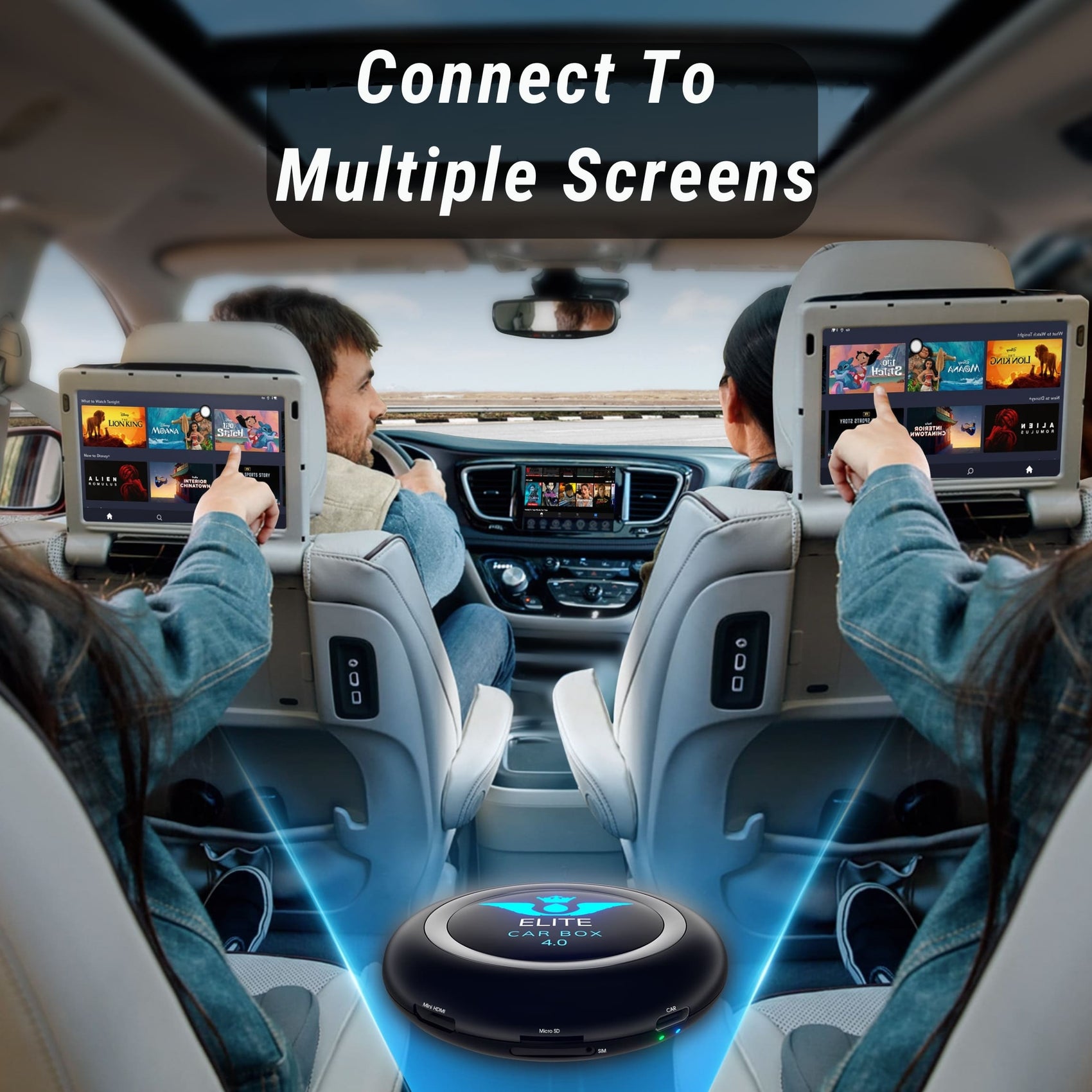 ELITE CAR BOX 4.0 Wireless Carplay / Android Auto + Streaming